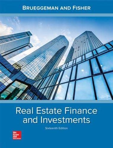 Real Estate Finance &amp; Investments