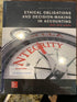 Ethical Obligations and Decision-Making in Accounting — used book cover