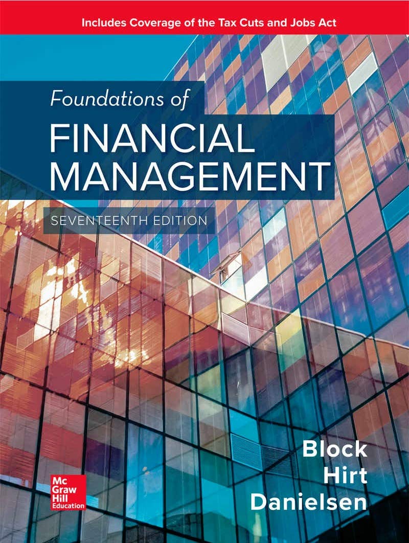 Foundations of Financial Management — used book cover