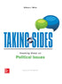 Taking Sides: Clashing Views on Political Issues — used book cover