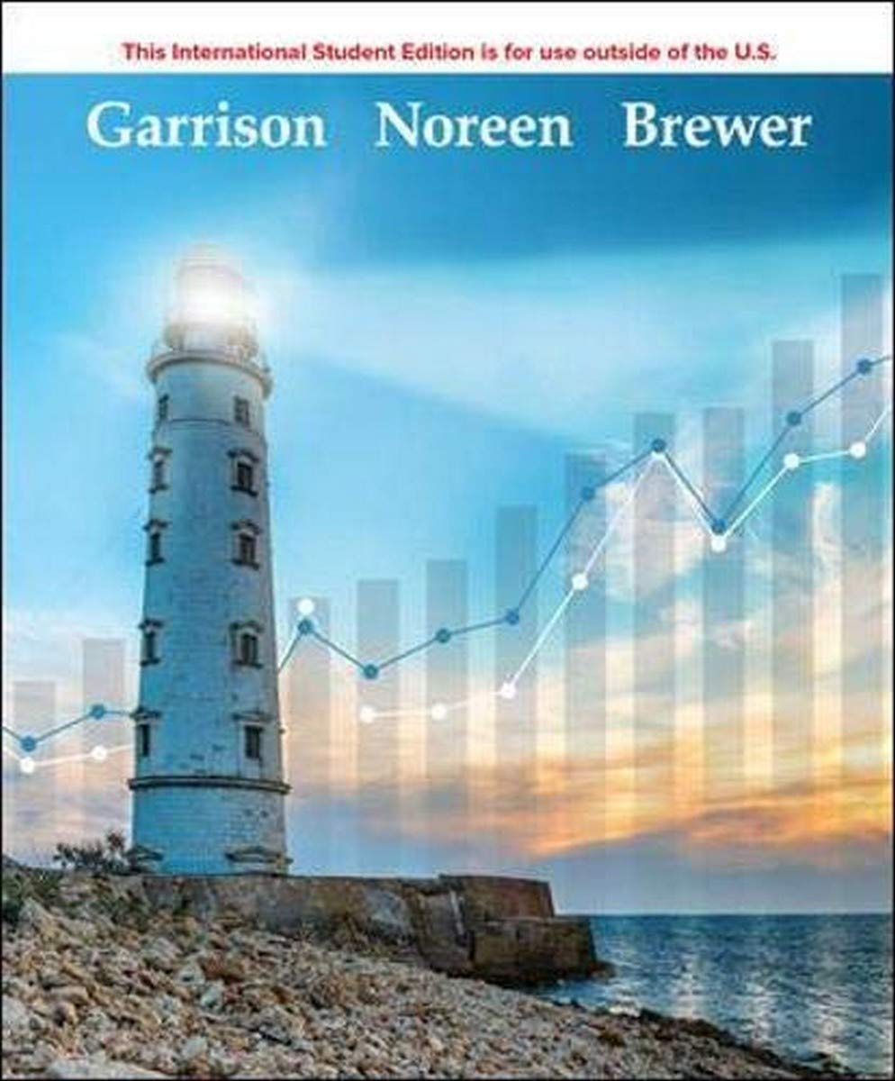 ISE Managerial Accounting — used book cover