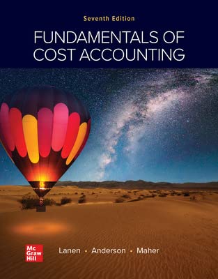 Fundamentals of Cost Accounting — used book cover