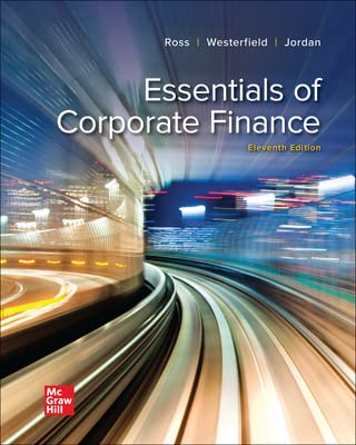 Essentials of Corporate Finance — used book cover