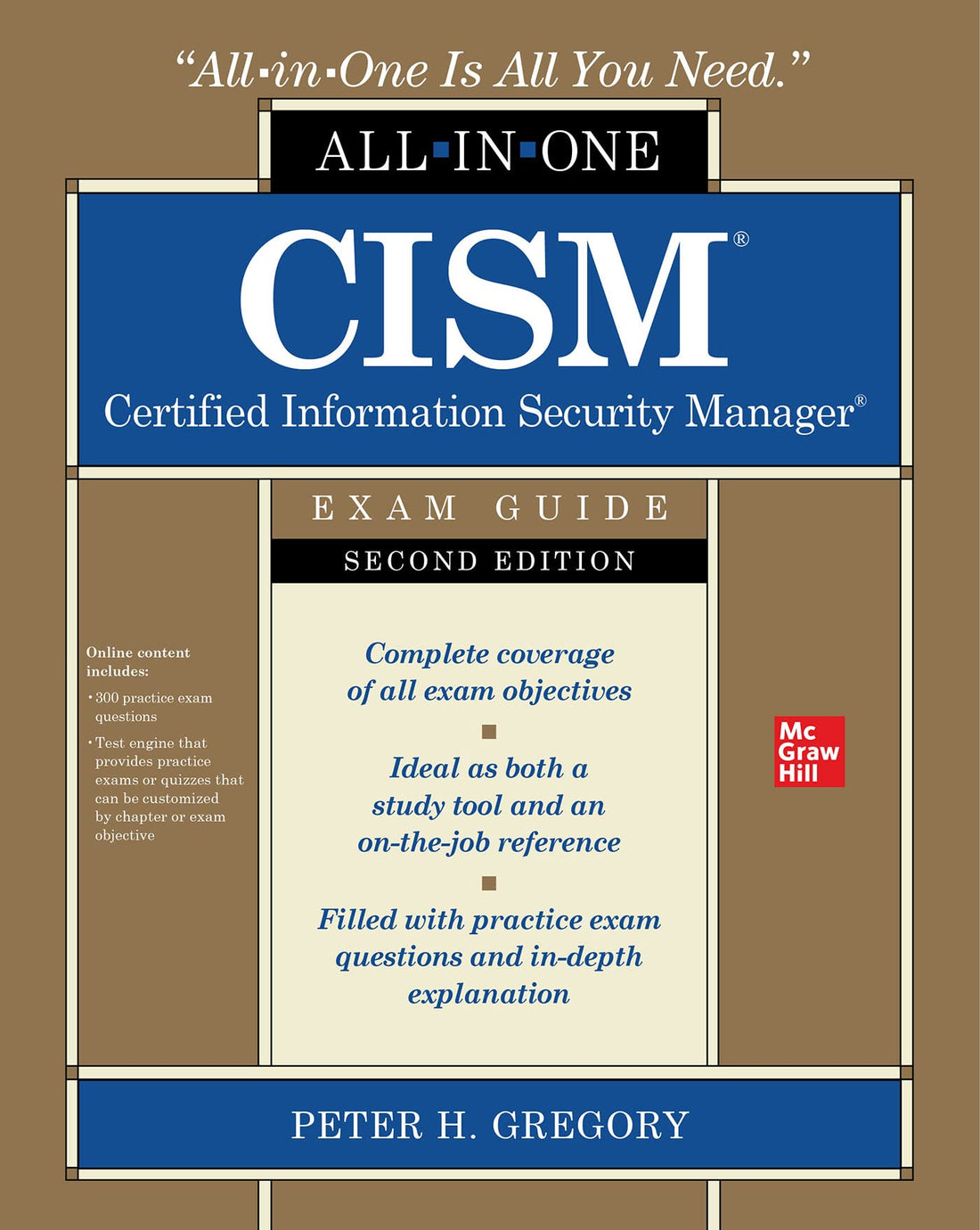 CISM Certified Information Security Manager All-in-One Exam Guide, Second Edition — used book cover