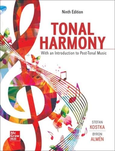 Workbook for Tonal Harmony — used book cover