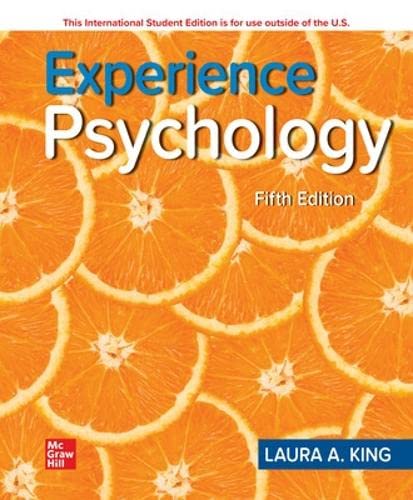 ISE Experience Psychology (ISE HED B&amp;B PSYCHOLOGY)