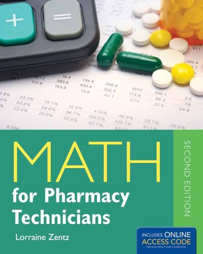 Math for Pharmacy Technicians — used book cover