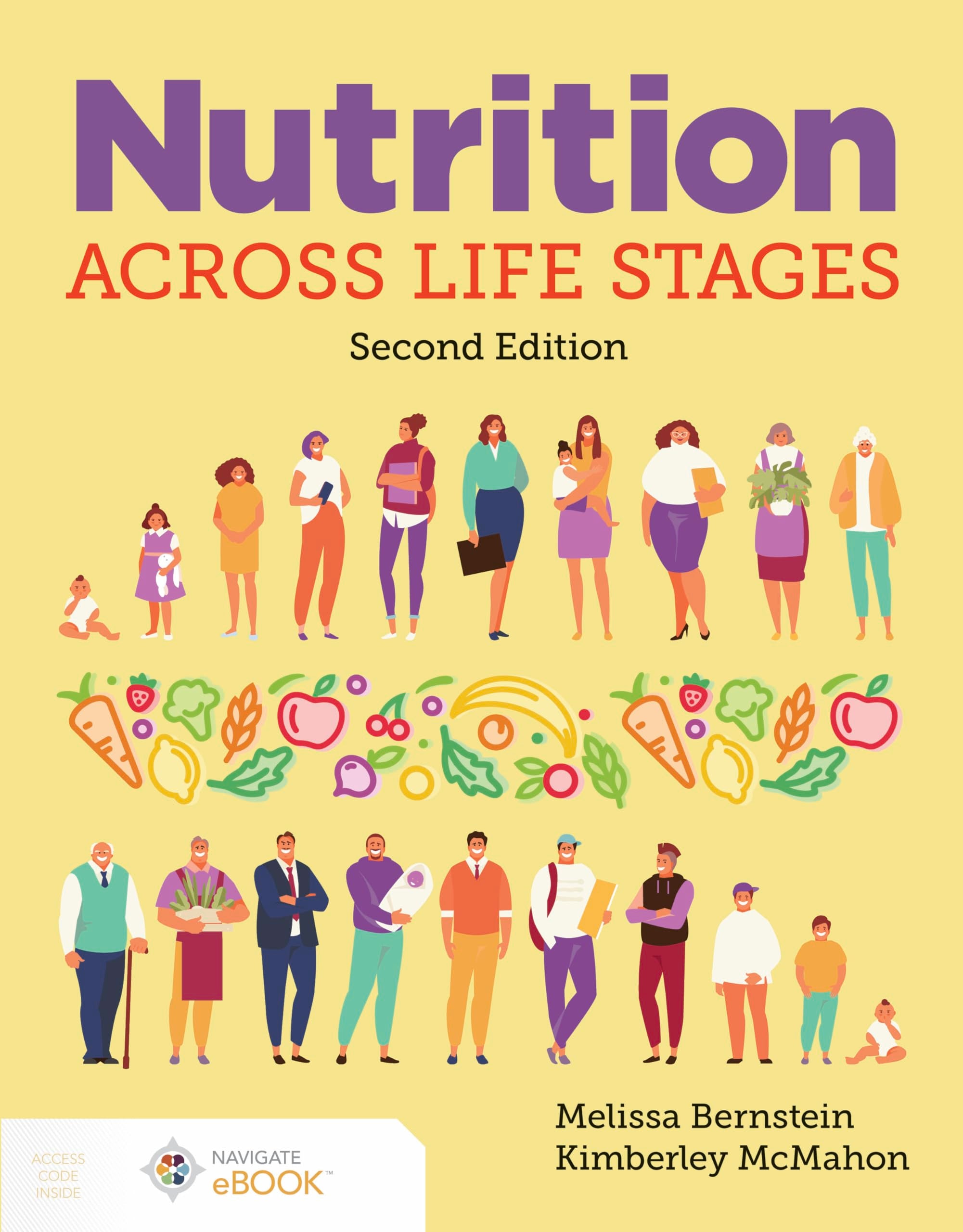 Nutrition Across Life Stages — used book cover