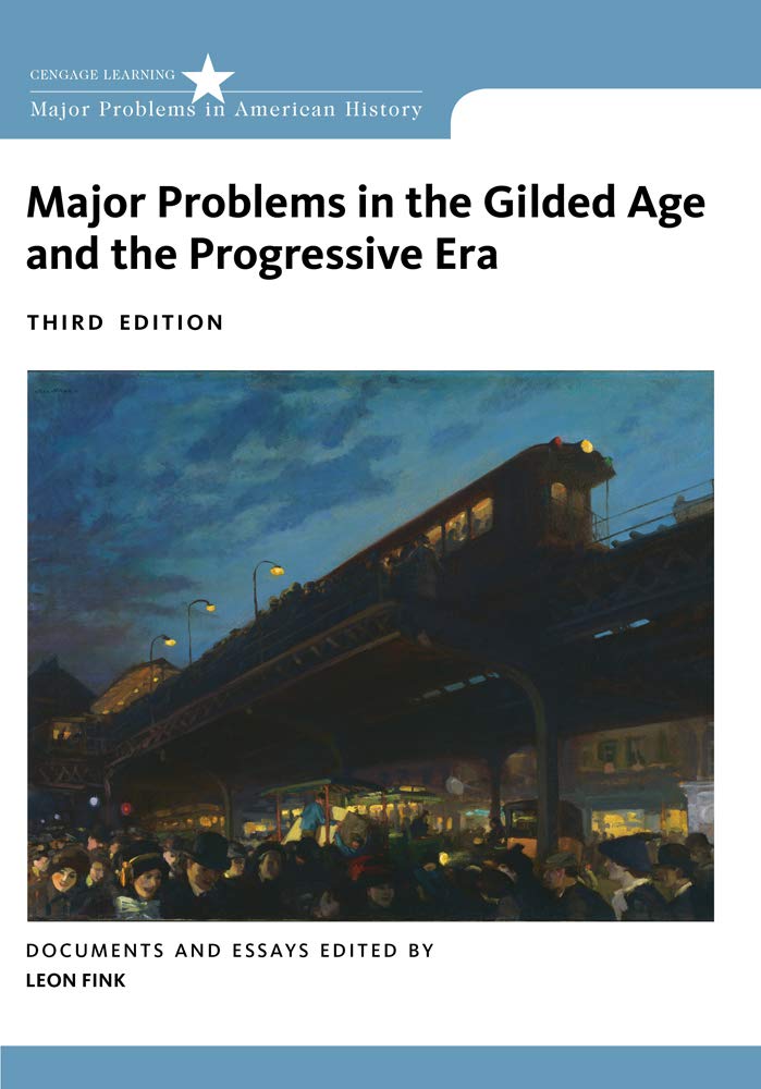 Major Problems in the Gilded Age and the Progressive Era — used book cover