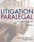 The Litigation Paralegal — used book cover