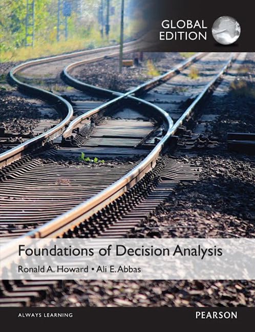 Foundations of Decision Analysis, Global Edition — used book cover