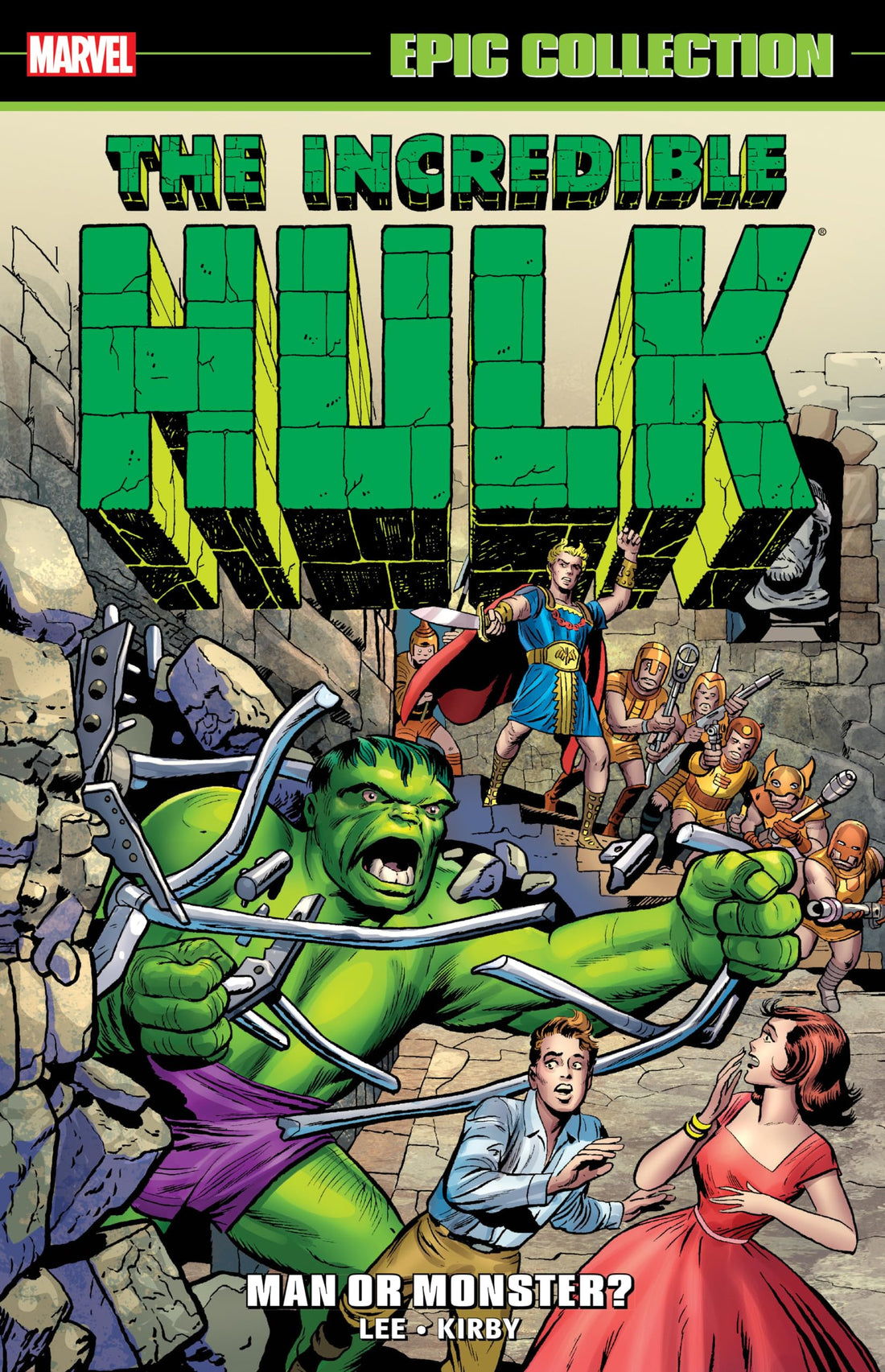 INCREDIBLE HULK EPIC COLLECTION: MAN OR MONSTER? [NEW PRINTING]
