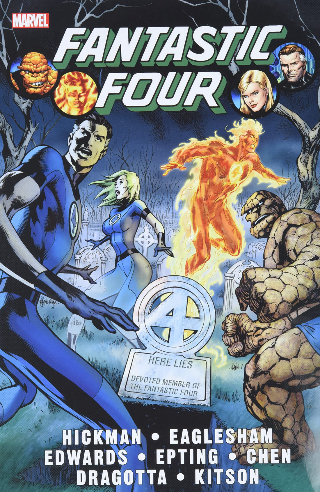 Fantastic Four By Jonathan Hickman Omnibus Vol. 1 [New Printing] (Fantastic Four Omnibus)