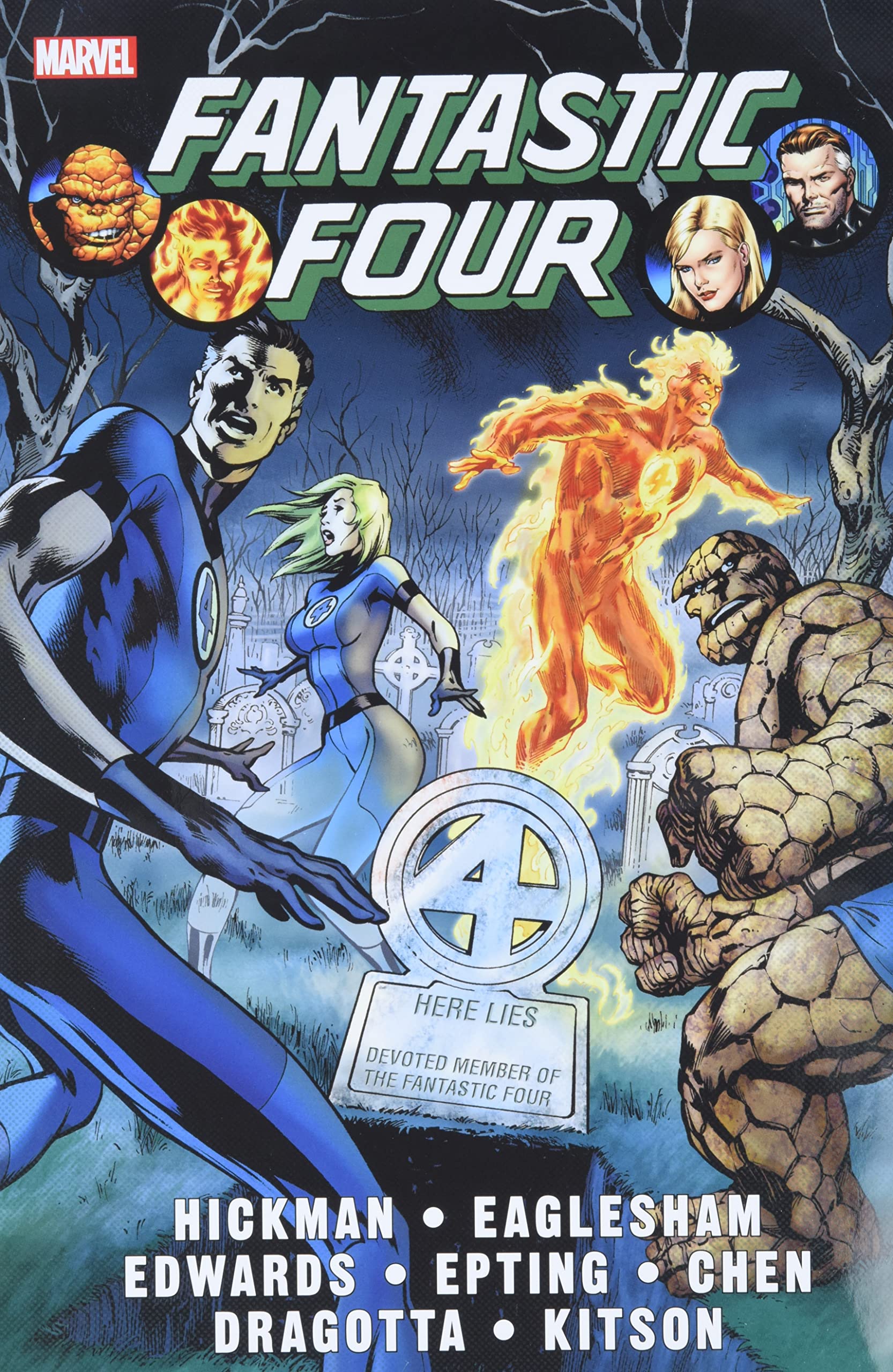 Fantastic Four By Jonathan Hickman Omnibus Vol. 1 [New Printing] (Fantastic Four Omnibus)