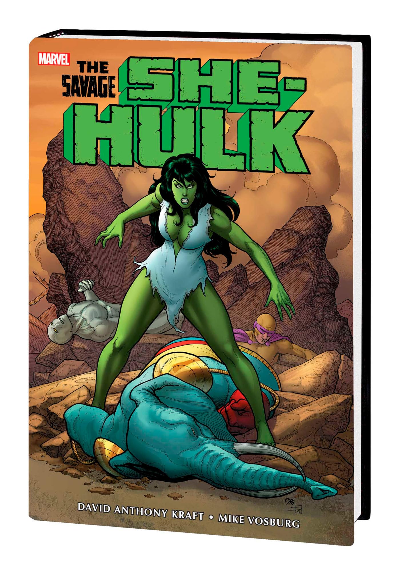 THE SAVAGE SHE-HULK OMNIBUS — used book cover