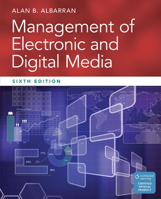 Management of Electronic and Digital Media — used book cover