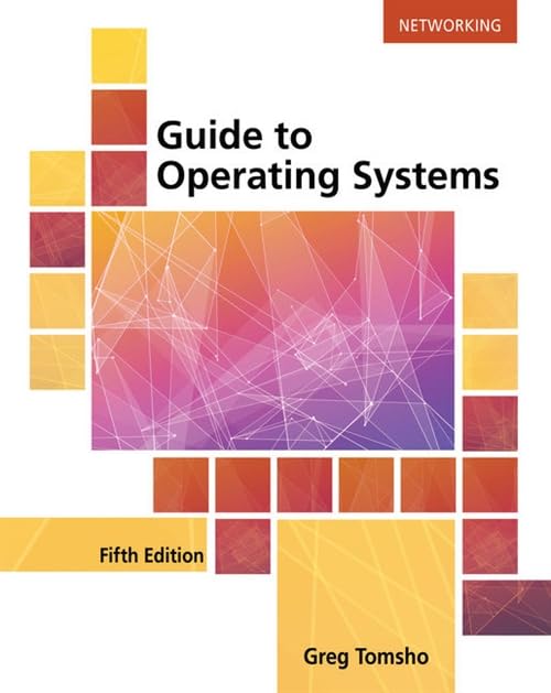 Guide to Operating Systems — used book cover