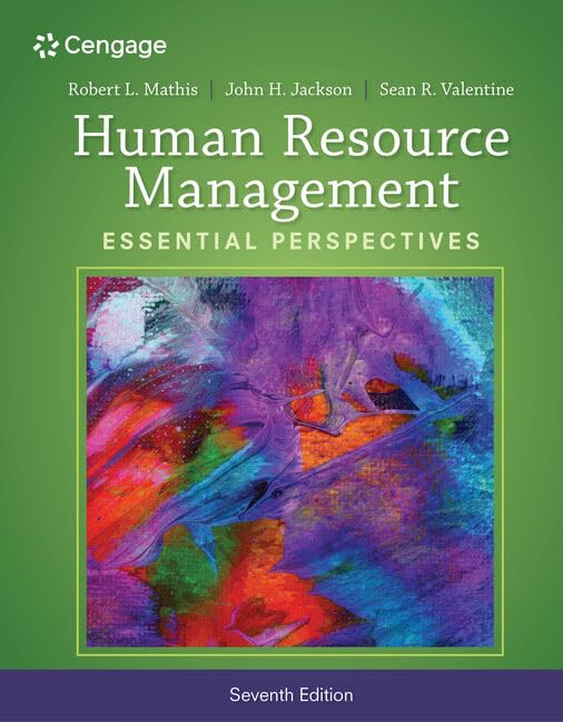 Human Resource Management — used book cover