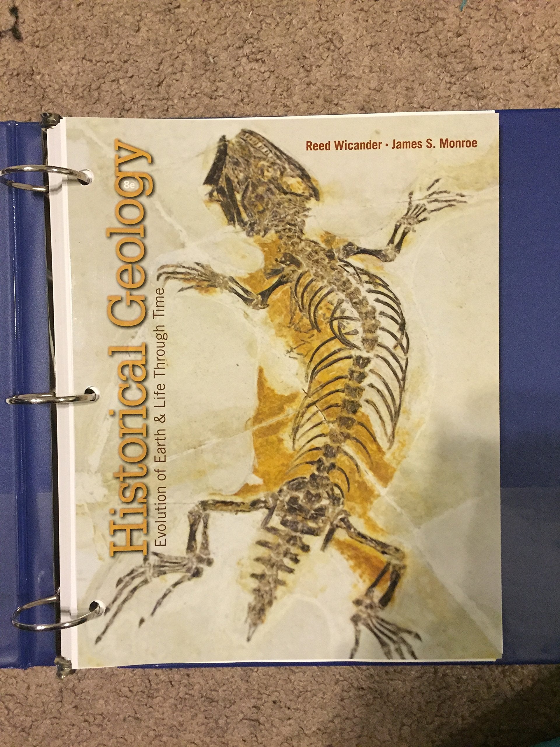 Historical Geology — used book cover