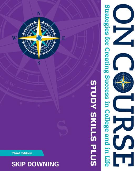 On Course Study Skills Plus Edition — used book cover
