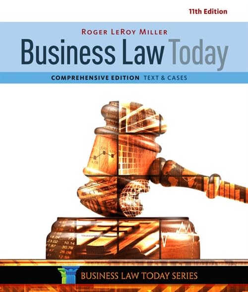 Business Law Today, Comprehensive — used book cover