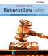 Business Law Today, Comprehensive — used book cover