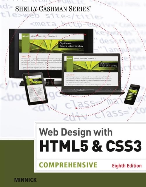 Web Design with HTML &amp; CSS3: Comprehensive (Shelly Cashman Series)