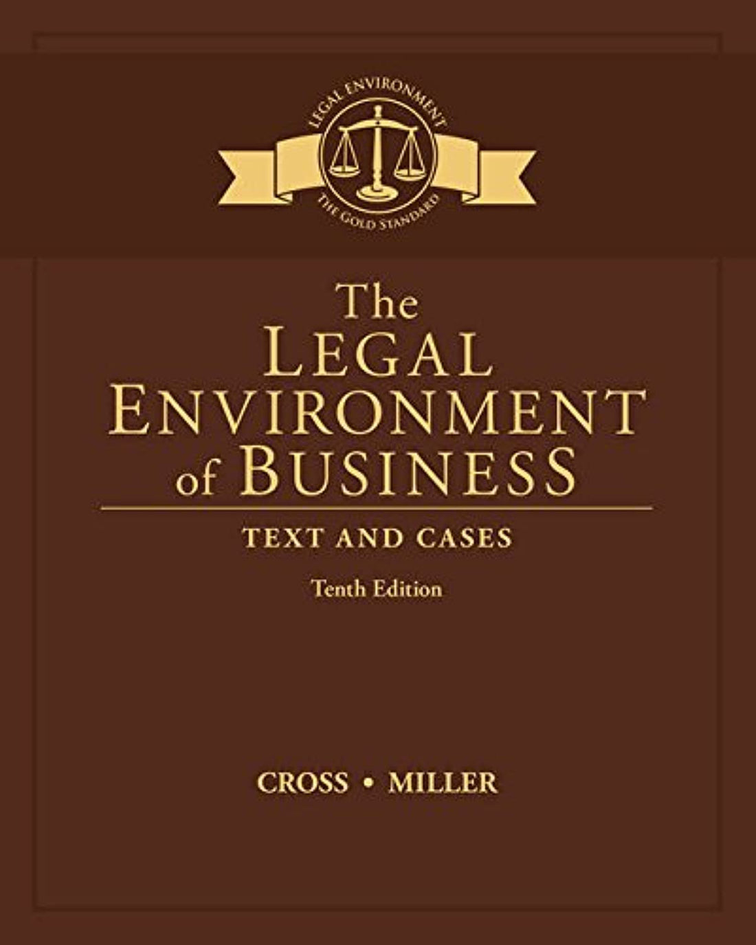 The Legal Environment of Business — used book cover