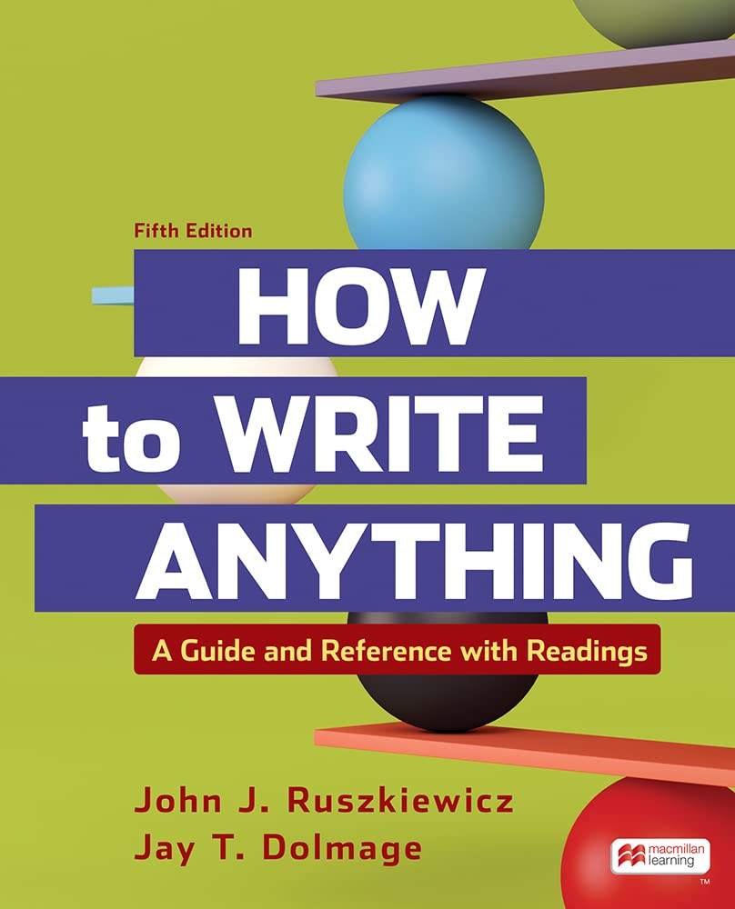 How to Write Anything with Readings: A Guide and Reference
