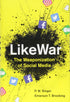 LikeWar: The Weaponization of Social Media — used book cover