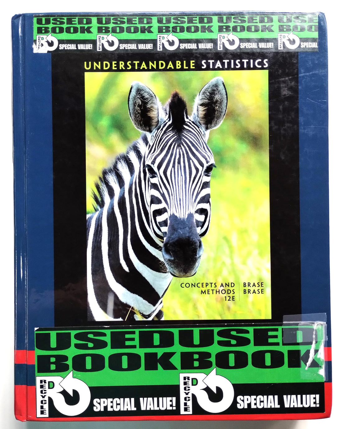 Understandable Statistics: Concepts and Methods — used book cover