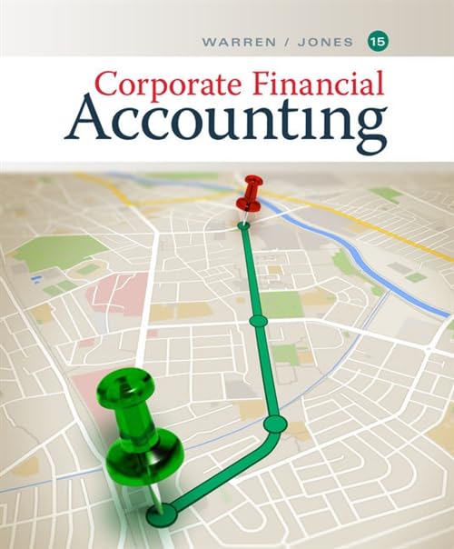 Corporate Financial Accounting — used book cover