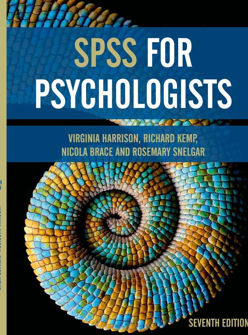 SPSS for Psychologists — used book cover