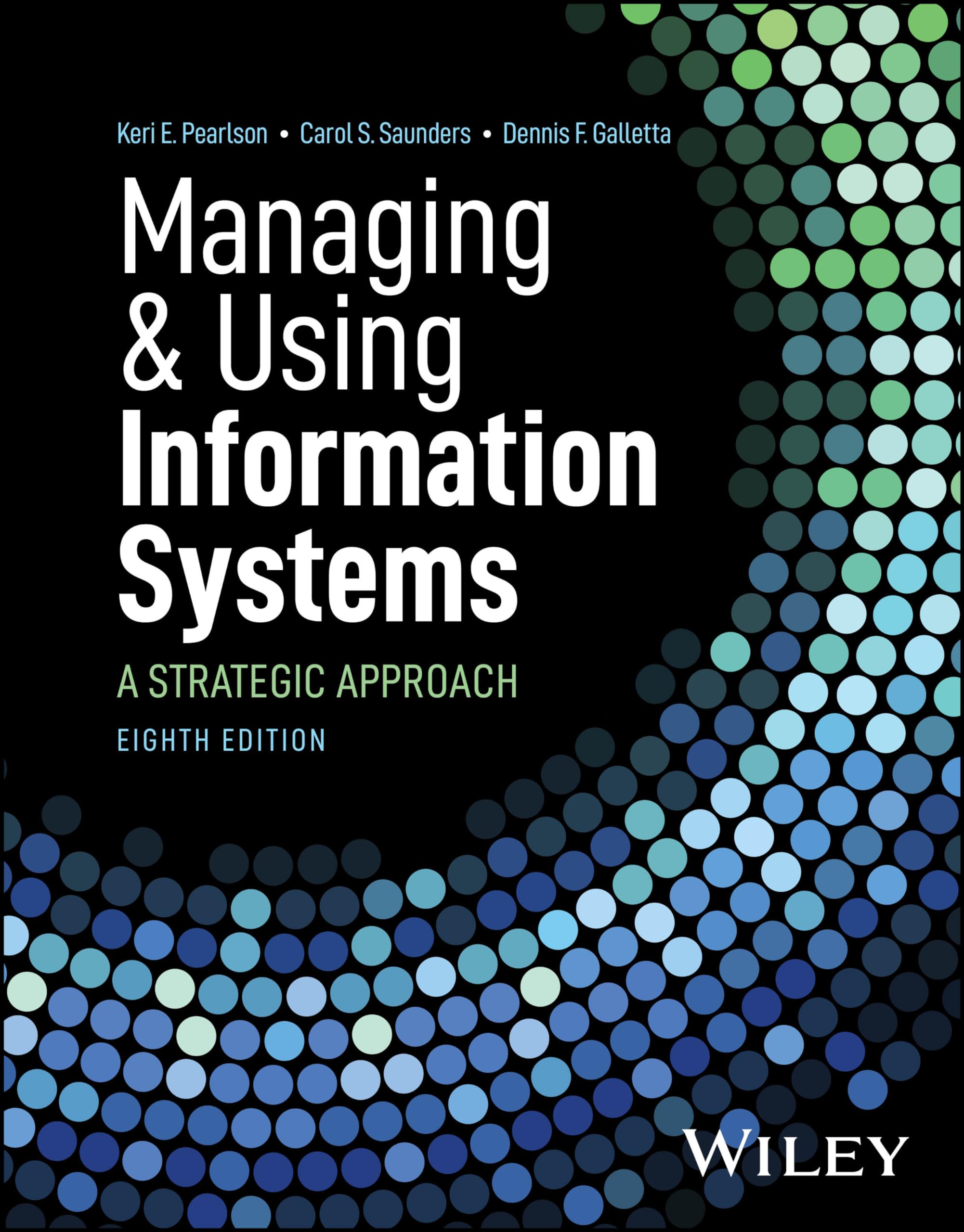 Managing and Using Information Systems — used book cover
