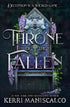 Throne of the fallen — used book cover