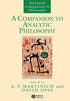 A Companion to Analytic Philosophy — used book cover
