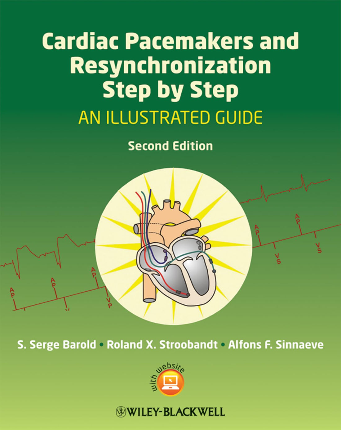 Cardiac Pacemakers and Resynchronization Step by Step — used book cover