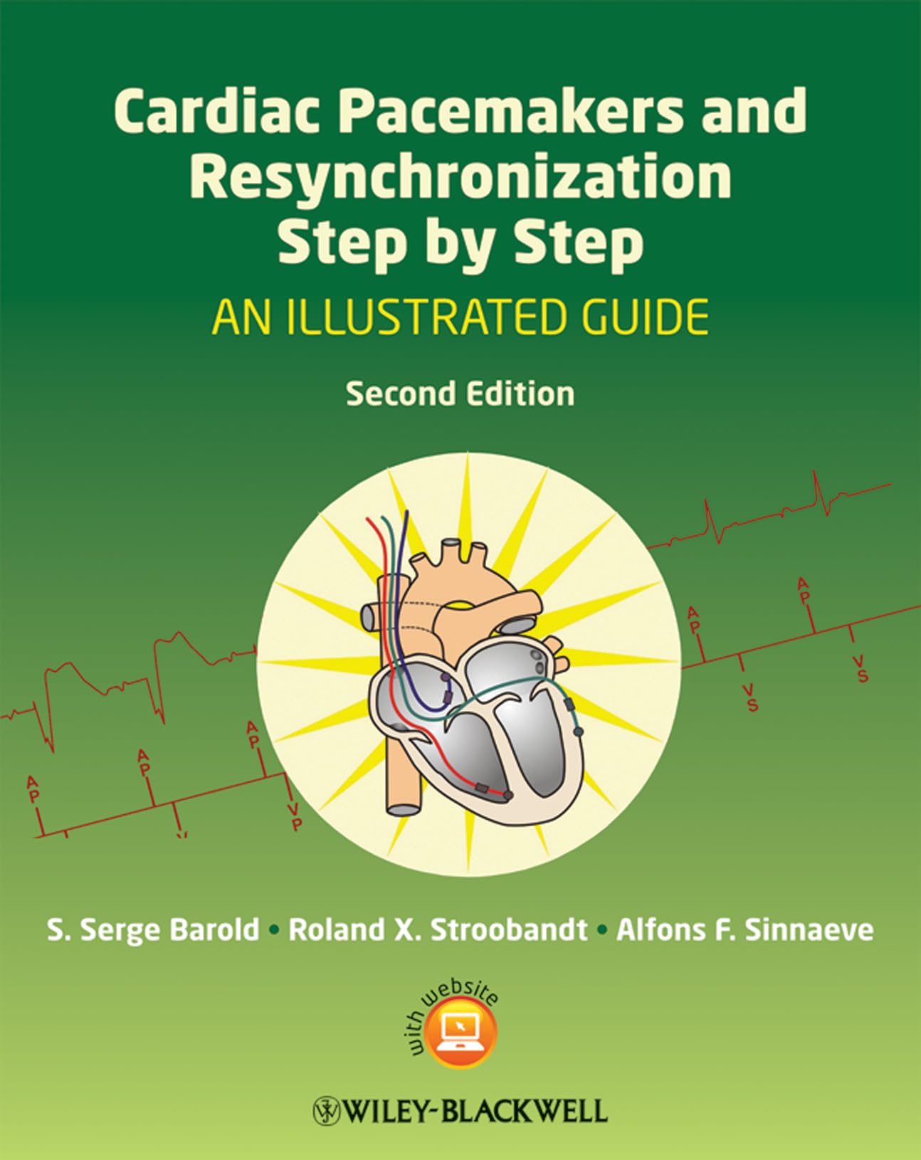 Cardiac Pacemakers and Resynchronization Step by Step — used book cover