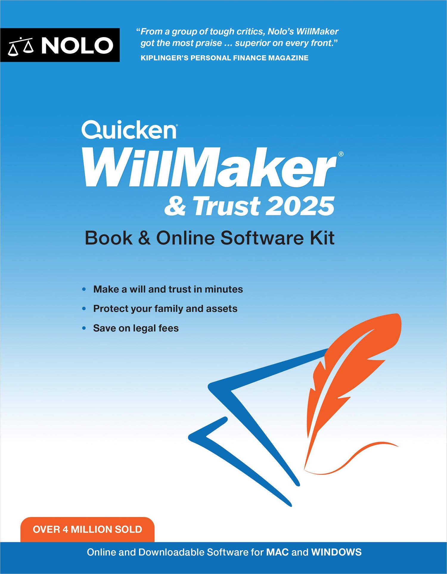 Quicken Willmaker &amp; Trust 2025 — used book cover