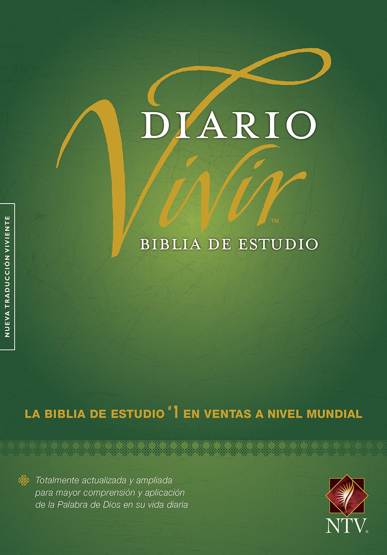 Biblia de estudio del diario vivir NTV (Tapa dura, Verde, Índice, Letra Roja) (Spanish Edition)
