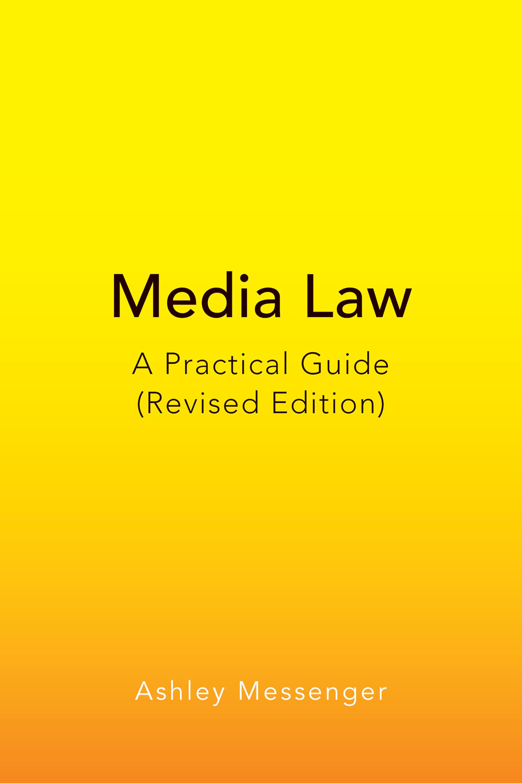 Media Law — used book cover