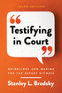 Testifying in Court — used book cover