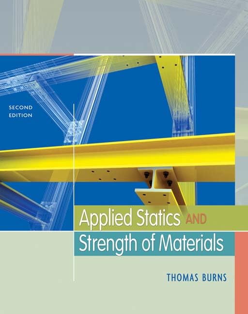 Applied Statics and Strength of Materials — used book cover