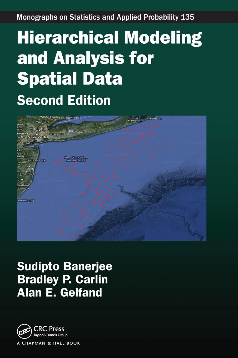 Hierarchical Modeling and Analysis for Spatial Data — used book cover