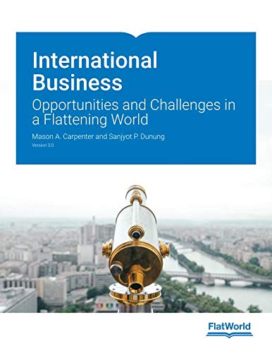 International Business Opportunities and Challenges in a Flattening World Version 3.0 — used book cover