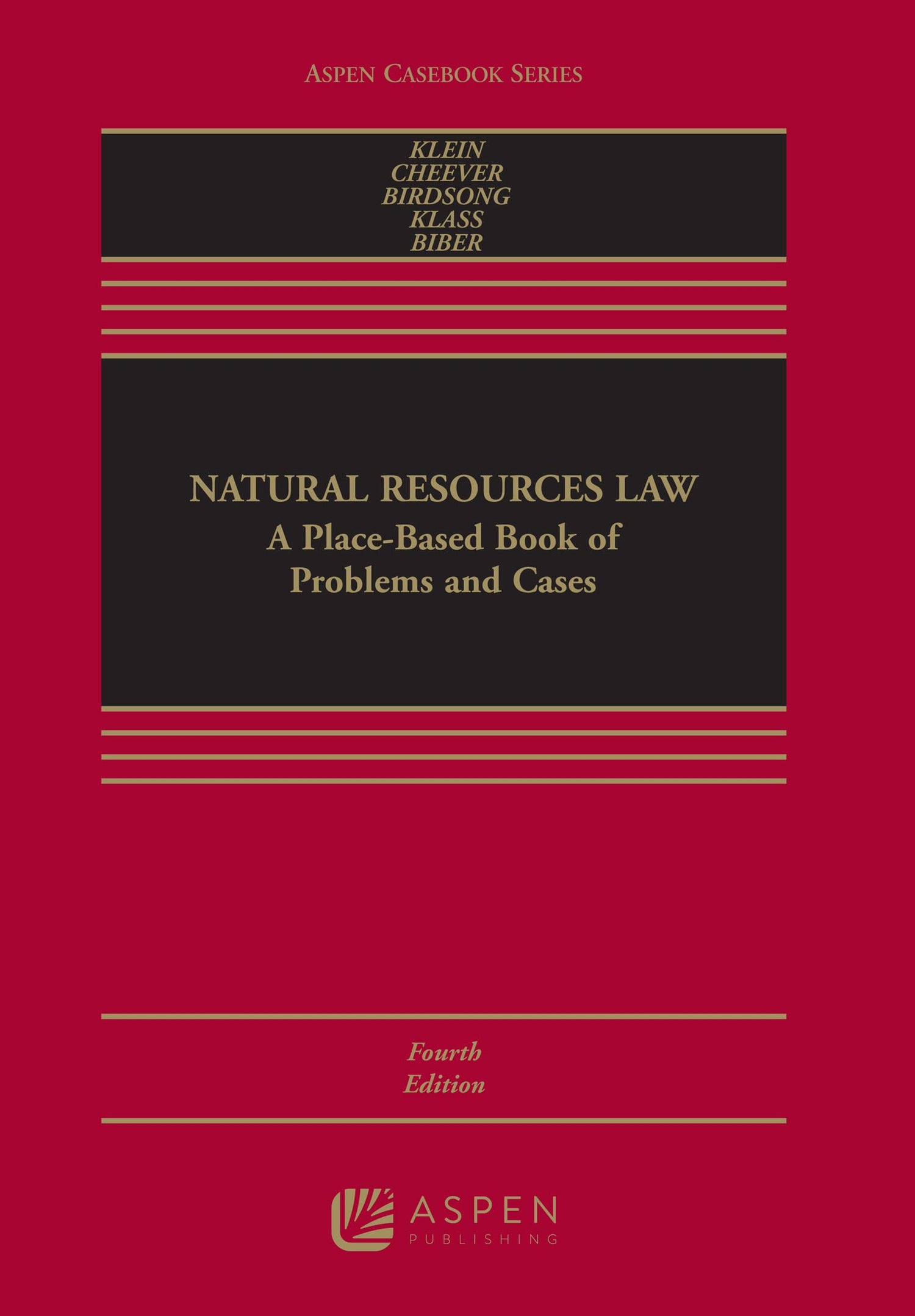 Natural Resources Law — used book cover