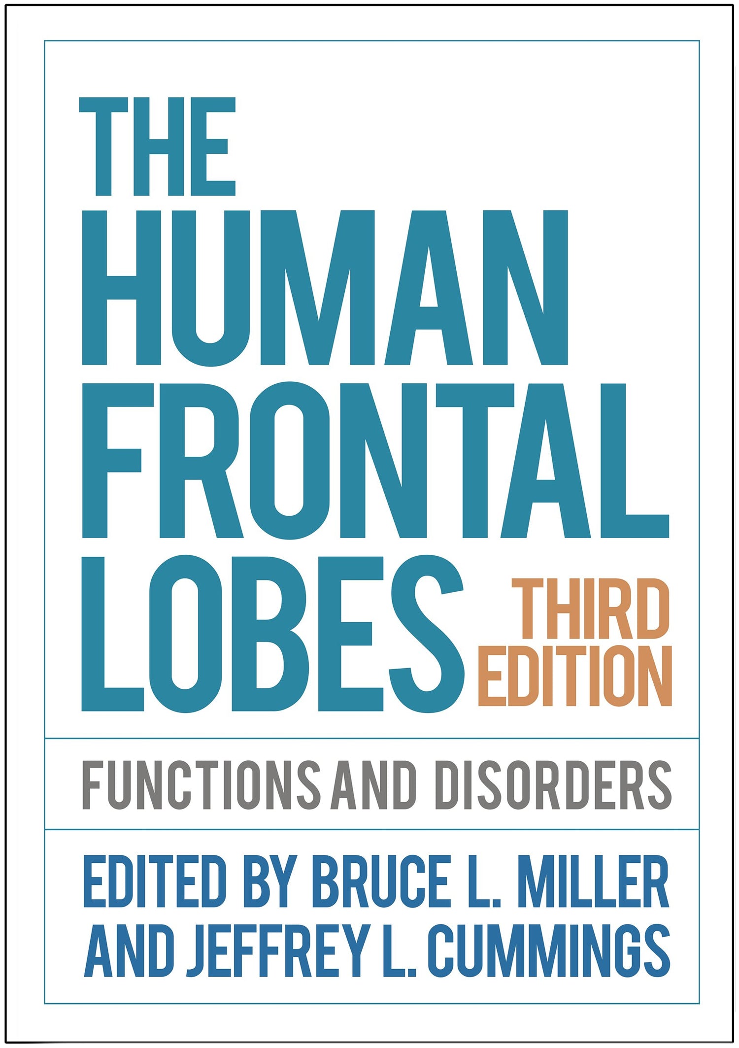The Human Frontal Lobes — used book cover