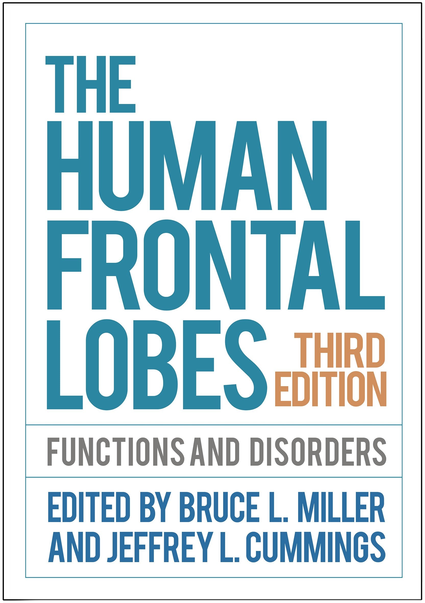 The Human Frontal Lobes — used book cover