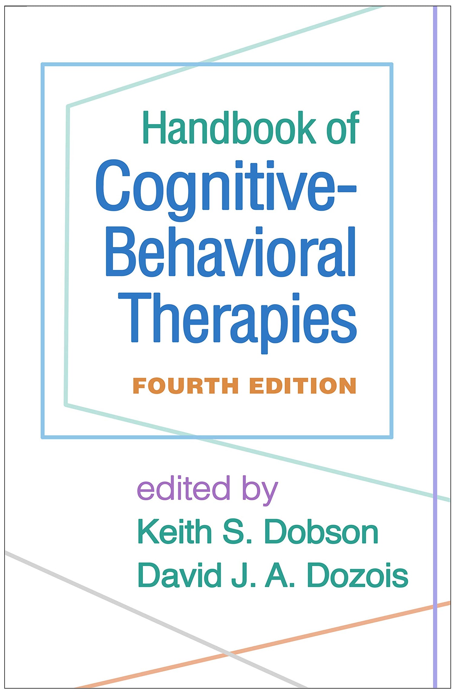 Handbook of Cognitive-Behavioral Therapies, Fourth Edition — used book cover