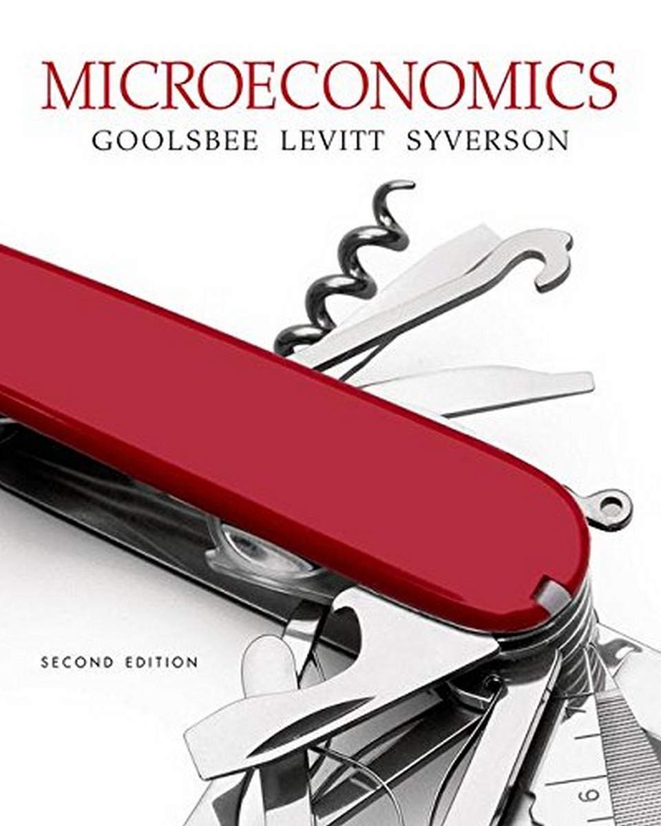 Microeconomics — used book cover